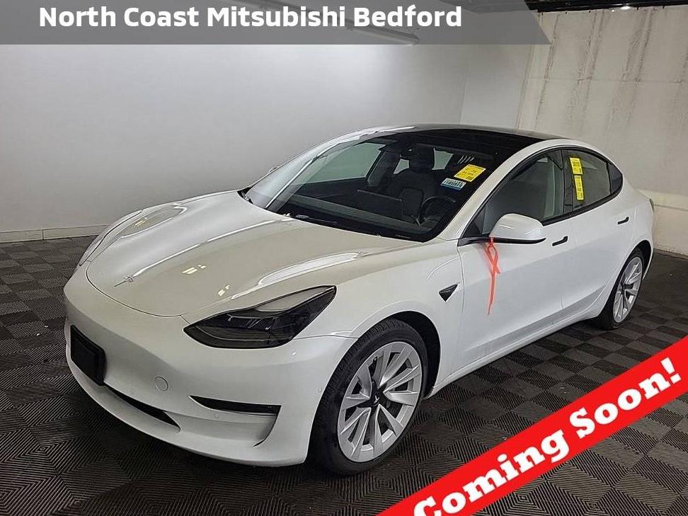 TESLA MODEL 3 2022 5YJ3E1EB7NF352371 image